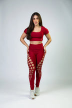 CONJ DE CALÇA A LASER CARLA REF#106