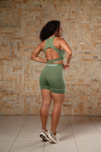 CONJUNTO DE SHORT EM POLIAMIDA ALICE