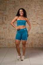 CONJUNTO DE SHORT ALICE EM POLIAMIDA