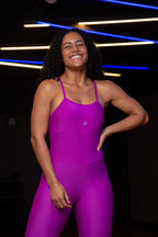 Macacão Feminino Fit  Sara em Poliéster Leve e Confortável