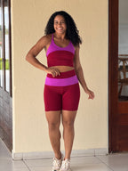 CONJUNTO DE SHORT BARATEX ROSY