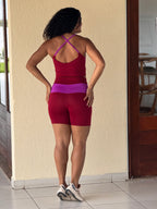 CONJUNTO DE SHORT BARATEX ROSY