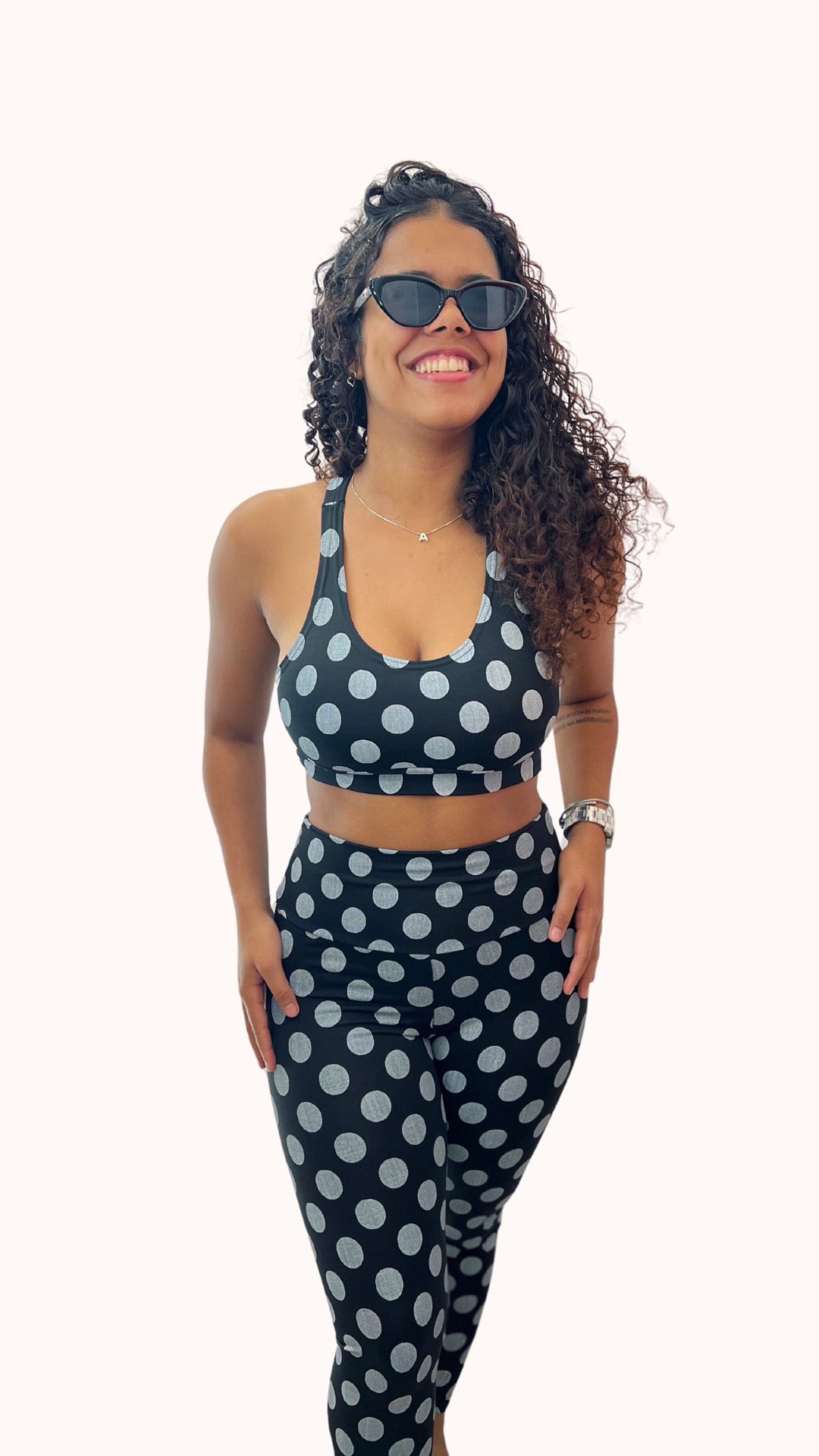 CONJUNTO DE CALÇA  DE BOLINHA REF#62