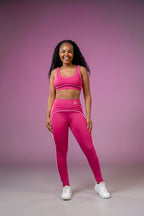 Conjunto  de Calça Feminino Dai em Poliéster Macio para Treino e Dia a Dia