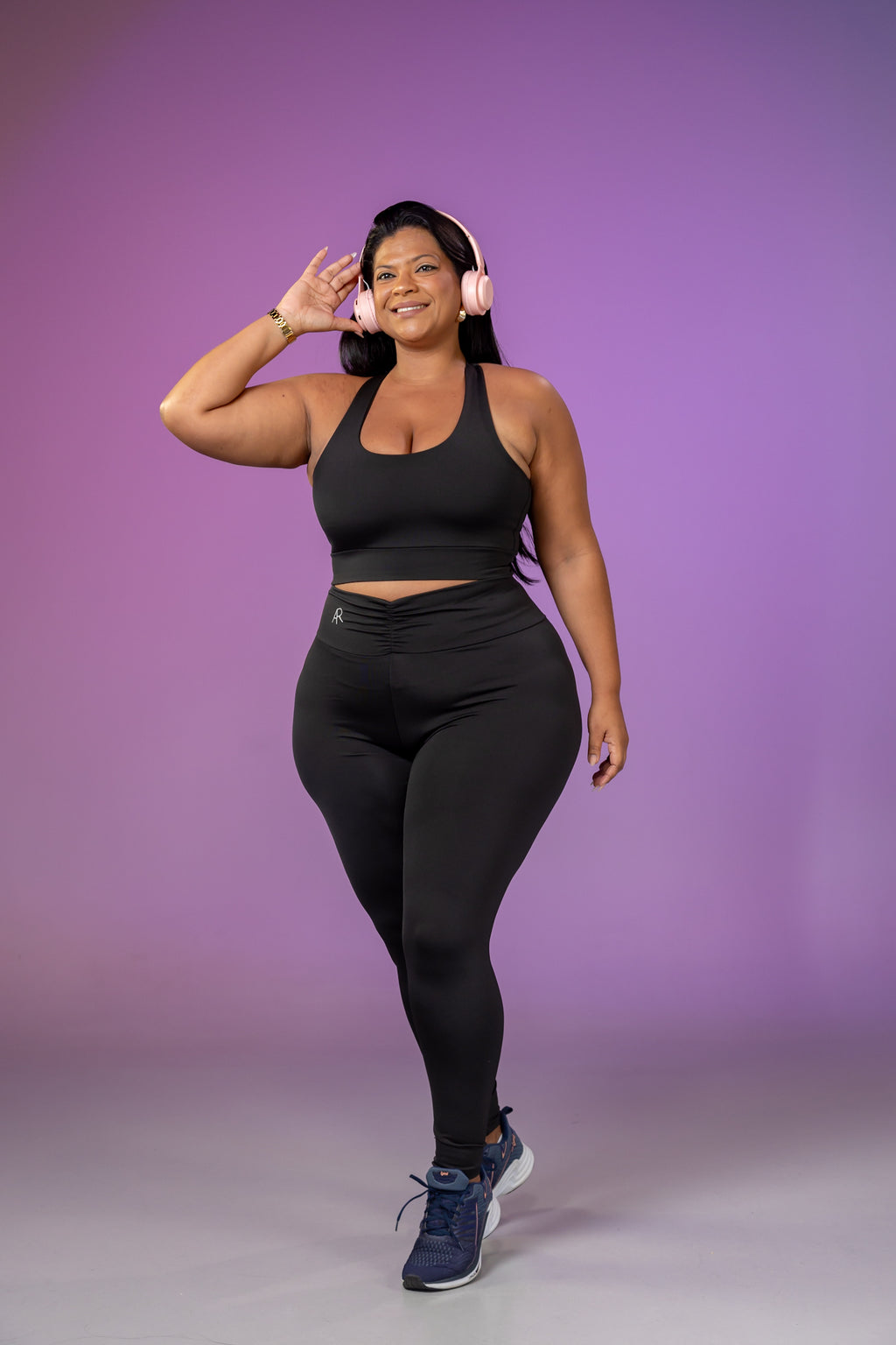 Conjunto Feminino Plus Size Fernanda em Poliéster Leve e Confortável
