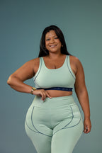 Conjunto Feminino Plus Size Fernanda em Poliéster Leve e Confortável