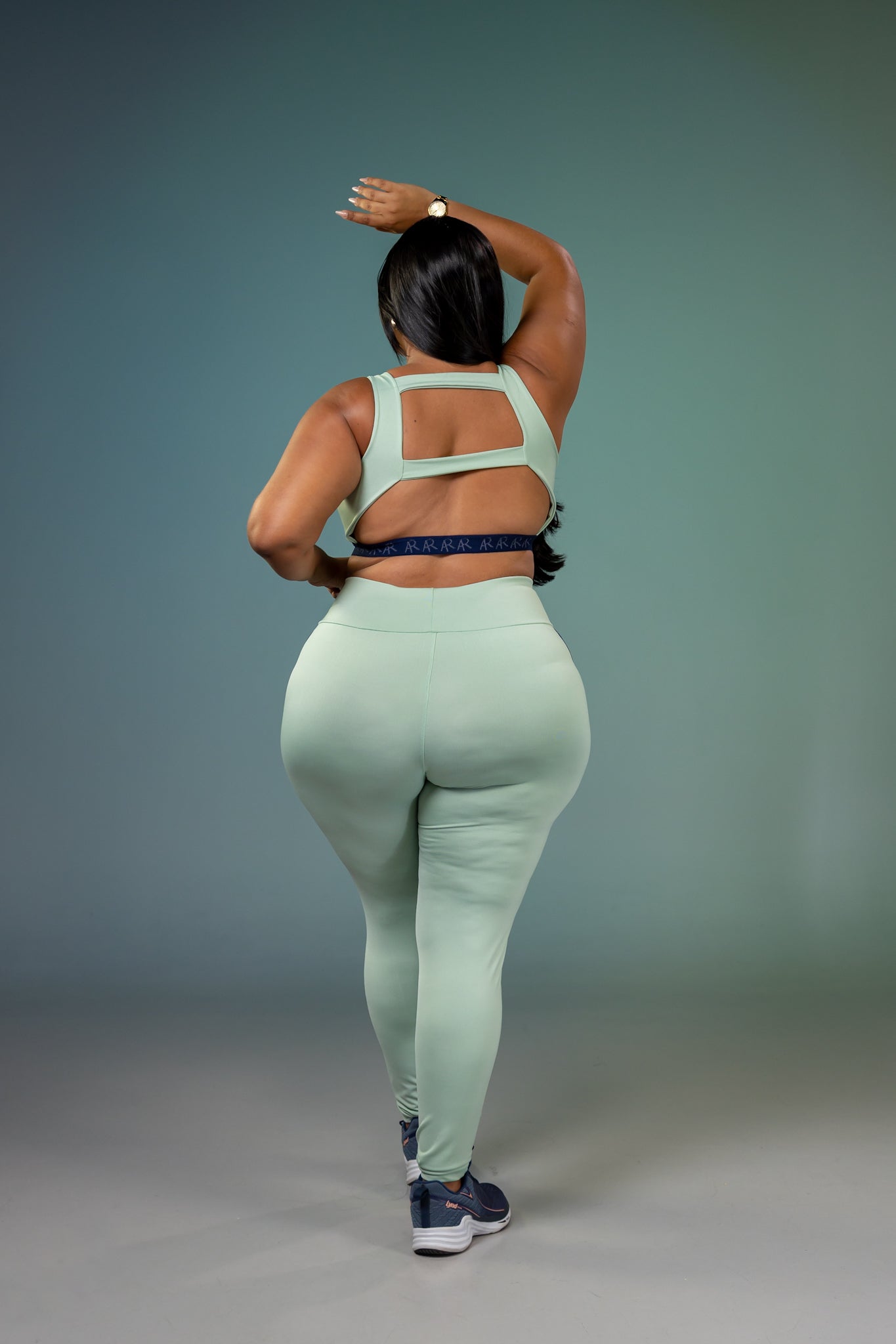 Conjunto Feminino Plus Size Fernanda em Poliéster Leve e Confortável