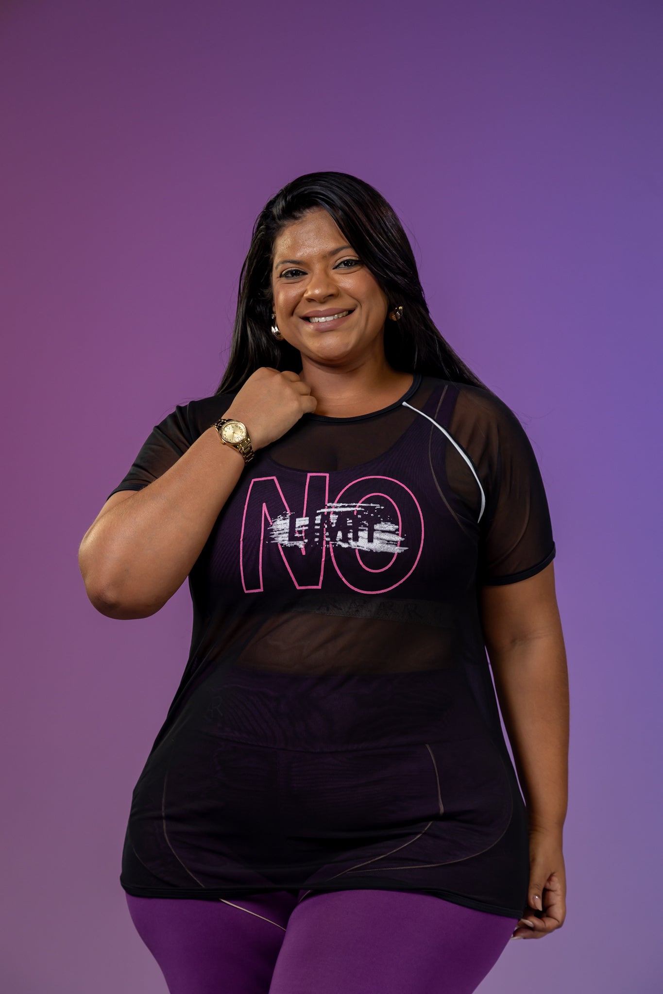 Blusa Feminina de Tule GG Leve e Transparente para Looks Modernos