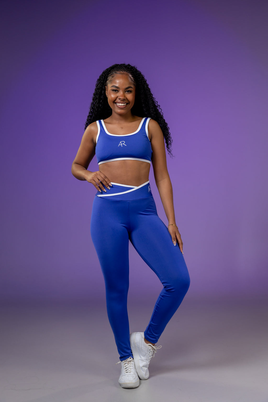 Conjunto de Calça  Feminino Dai em Poliéster Macio para Treino e Dia a Dia