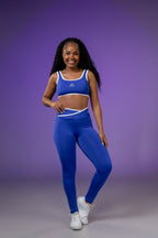 Conjunto de Calça  Feminino Dai em Poliéster Macio para Treino e Dia a Dia