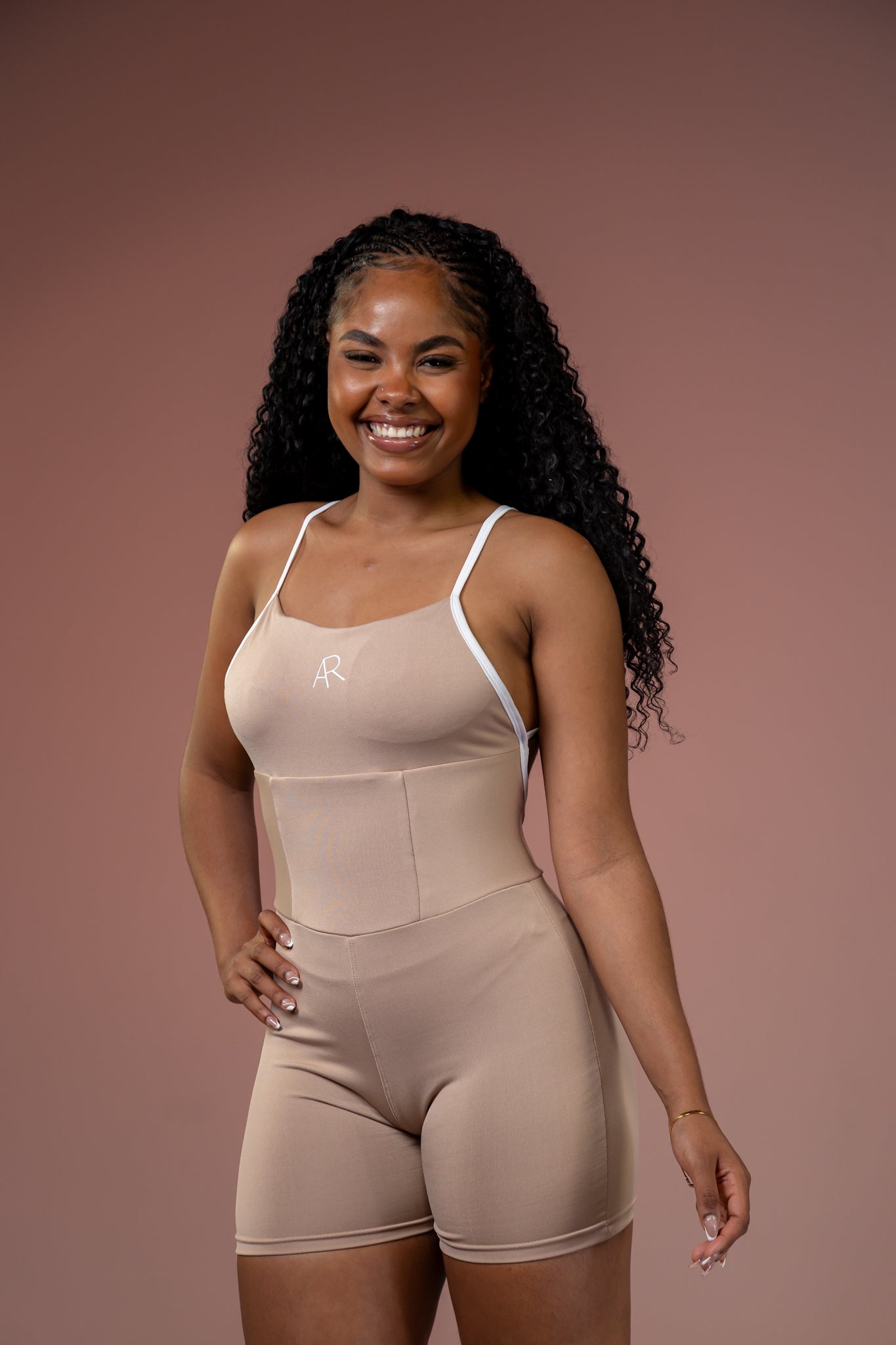 Macaquinho Casual Feminino Larissa com Tecido Leve e Fresquinho