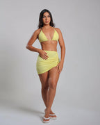 Conjunto de Biquíni 3 Peças – Top, Calcinha e Saída de Praia em Um Só Look